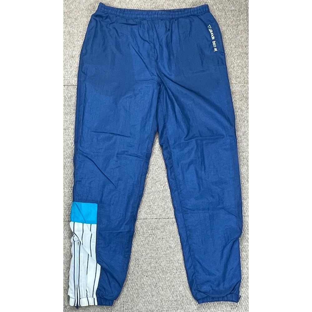 Le Coq Sportif Vintage Men's Lined Windbreaker‎ Jogging Pants Size Small